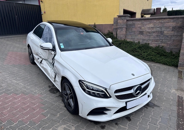 Mercedes-Benz Klasa C cena 84700 przebieg: 118000, rok produkcji 2019 z Siedliszcze małe 301